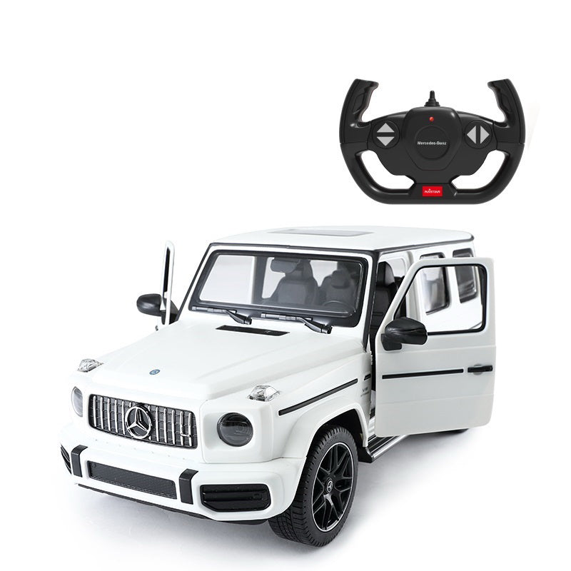 MASINA CU TELECOMANDA MERCEDES-BENZ G63 ALB SCARA 1 LA - Alb [ps:7861478f-21b7-4f0e-947c-b765d0c28355]