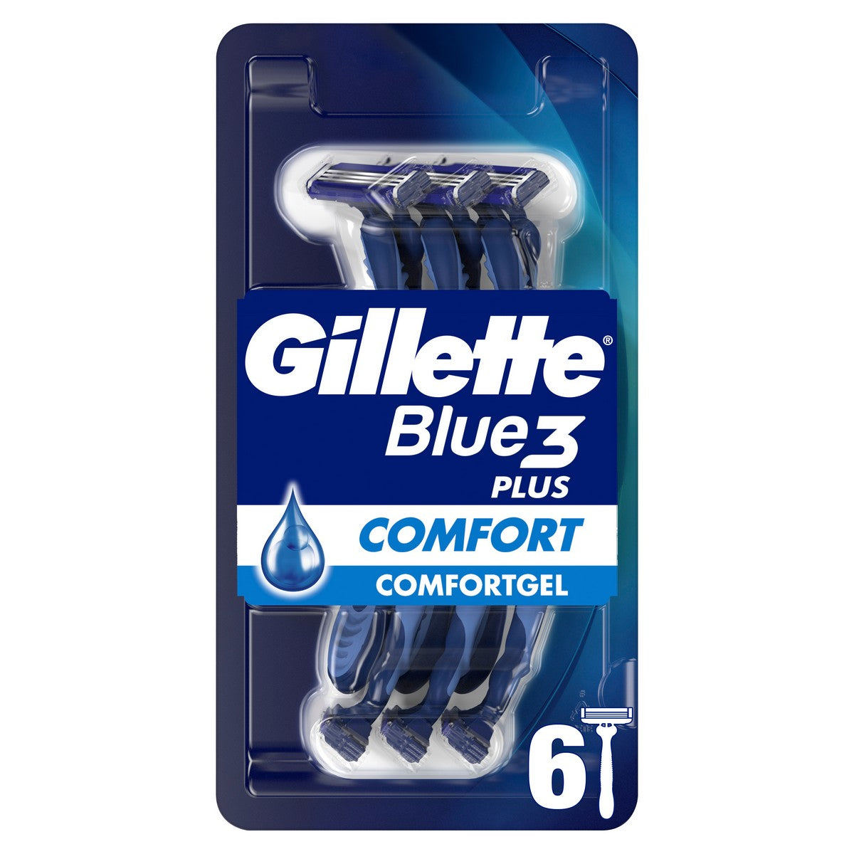 GILLETTE Blue III Plus Comfort, aparat de ras, 6 buc [ps:c3e34d6d-f62c-48d7-826f-e1d4be1c33c4]