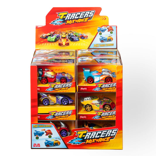 T-RACERS Mix'n Race, vehicule, diverse modele, 1 buc [ps:24dfac68-dcbb-484b-a706-87b931c2437e]