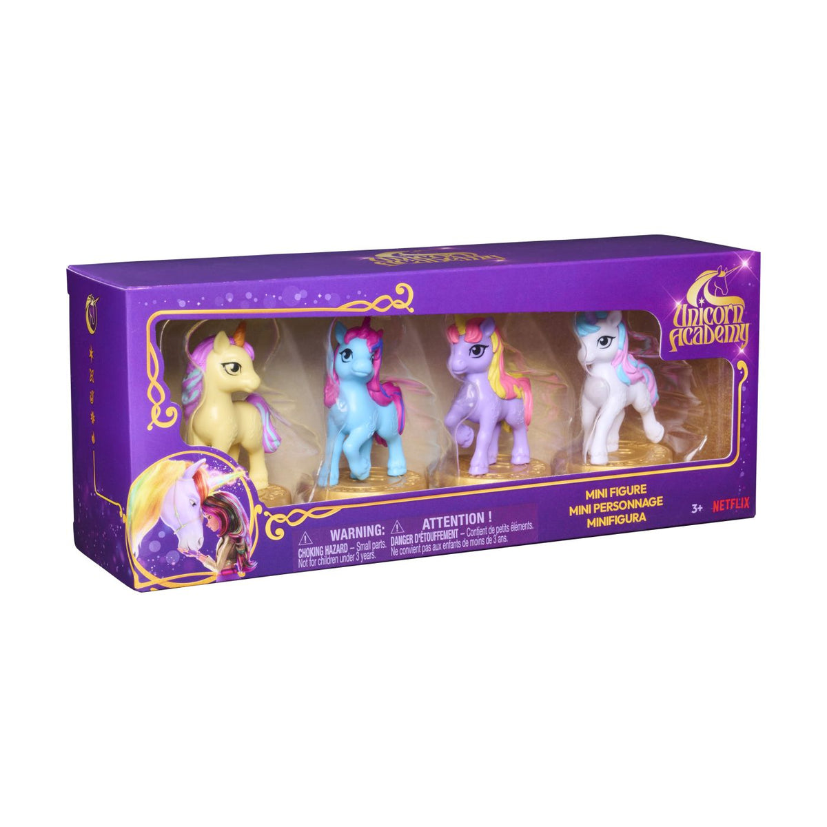 Set 4 Mini Figurine Unicorn Academy Spin Master - Default Title [ps:879522b8-72dd-466e-9be4-a3de5eec012e]