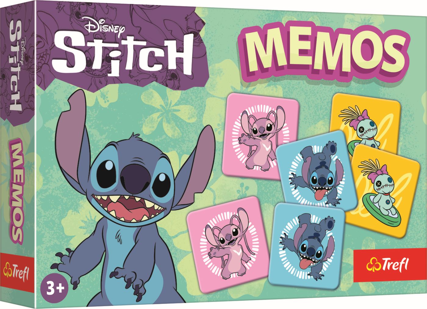 JOC MEMOS DISNEY MINI BOX STITCH Trefl - Default Title [ps:73958366-b382-4b2c-9587-76430246f789]