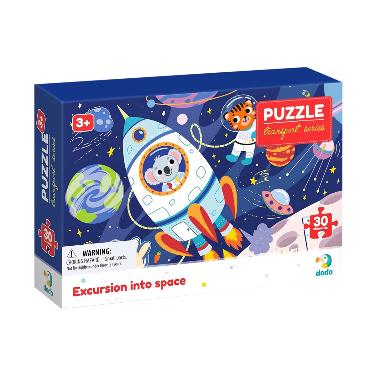 Puzzle Educativ Călătorie prin Spațiu, 30 piese - Dodo Toys - Default Title [ps:ec5a8d45-f344-4e7a-83b5-c5c5e5728205]
