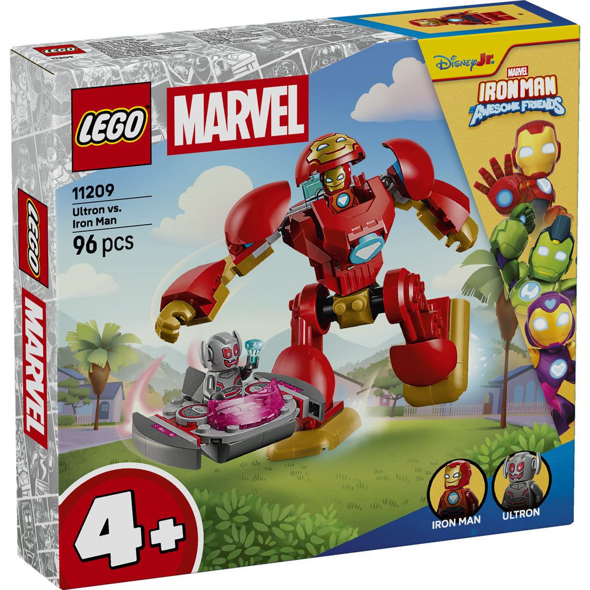 LEGO Marvel Iron Man vs Ultron 11209 - Set Construcție - Default Title [ps:e40c92f3-bf01-4ef6-bd5e-7df01ab47672]