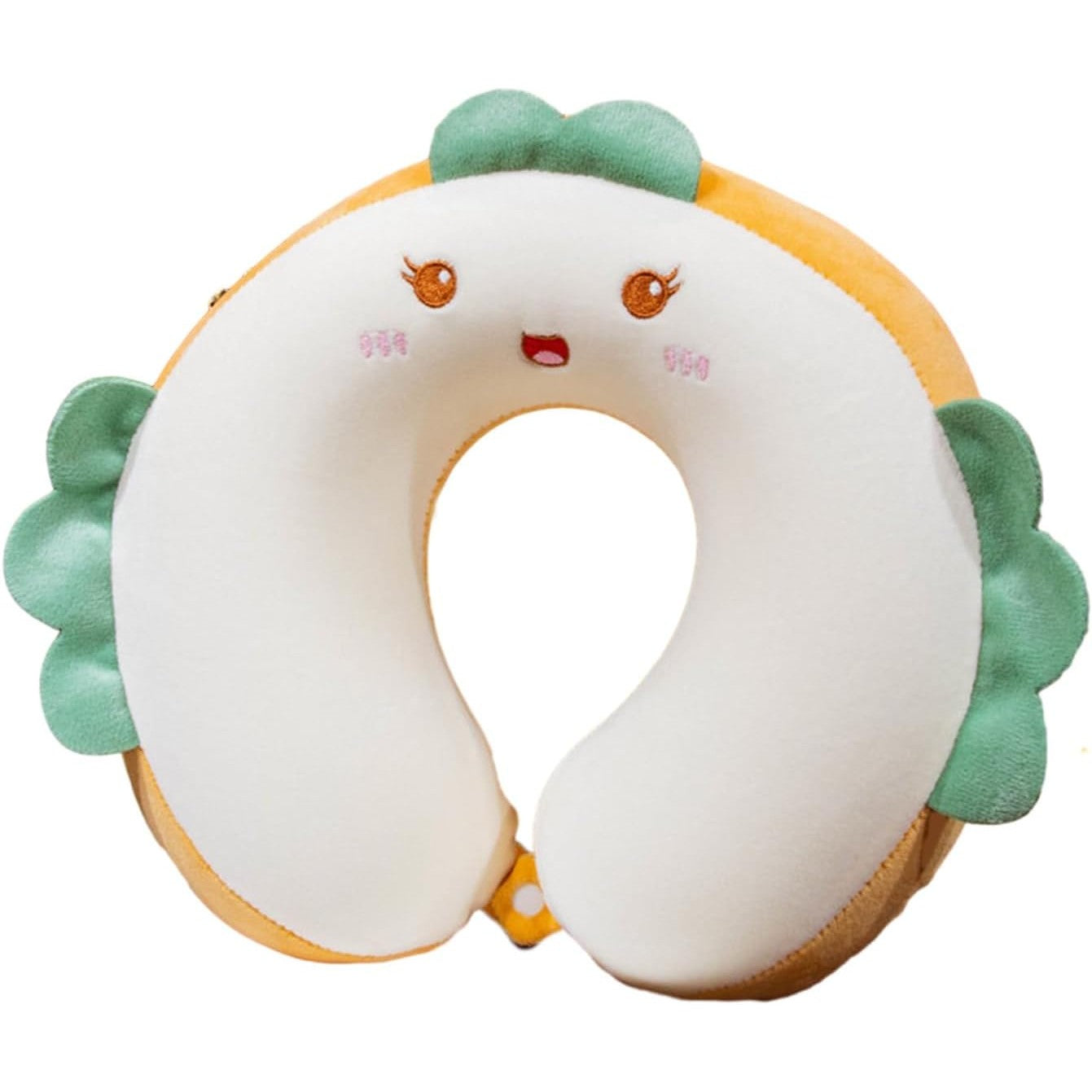 Perna de Calatorie Flippy U, Spuma Memorie, Model Pinguin - Alb [ps:e621fdaf-a401-434c-b599-017b62ebcc57]
