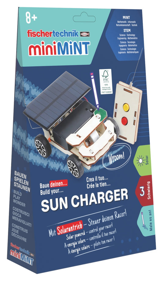 Mașinuță Solară miniMINT Sun Charger Fischertechnik | STEM - Default Title [ps:ee54b5e3-d3fb-48aa-8213-735581f07613]