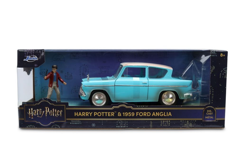 Set Jada Harry Potter: Mașină Ford Anglia și Figurină 1:24 - Default Title [ps:2f06f898-fe4a-4fc0-8754-6eb542f1bb3b]