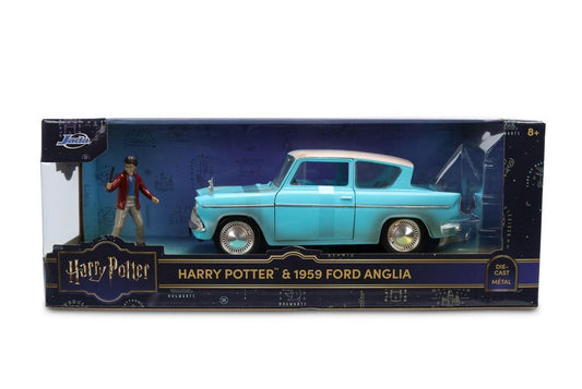Set Jada Harry Potter: Mașină Ford Anglia și Figurină 1:24 - Default Title [ps:2f06f898-fe4a-4fc0-8754-6eb542f1bb3b]