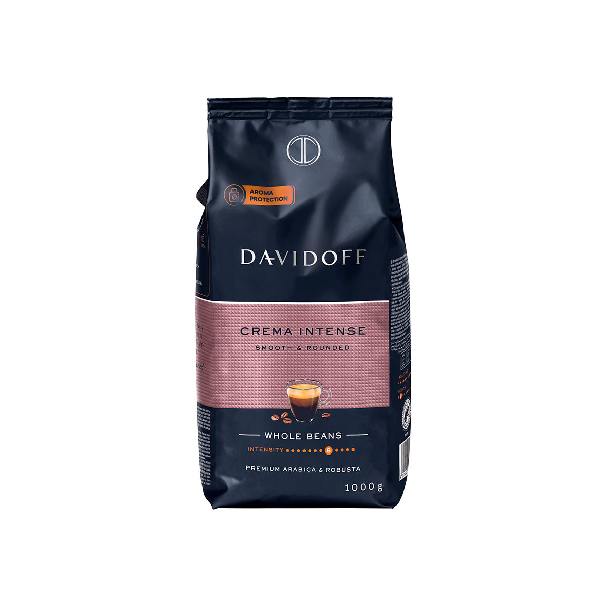 DAVIDOFF Crema Intense, cafea prajita boabe, 1 kg [ps:f0531706-1665-4a16-91e9-505a20ce17bc]