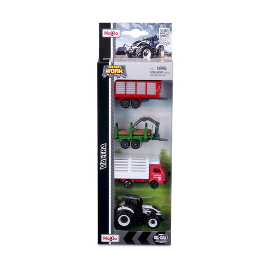 MAISTO SET 4 UTILAJE AGRICOLE VALTRA [ps:b2a5100d-0f50-4bb1-8d25-22d2b85c8872]