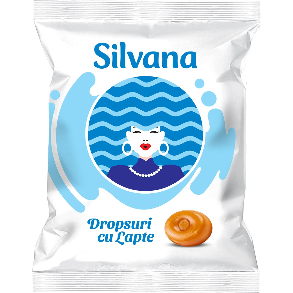 SILVANA Lapte, dropsuri, 75 g, 1 buc [ps:f95b2f51-6b94-474e-ae11-19cb96430844]