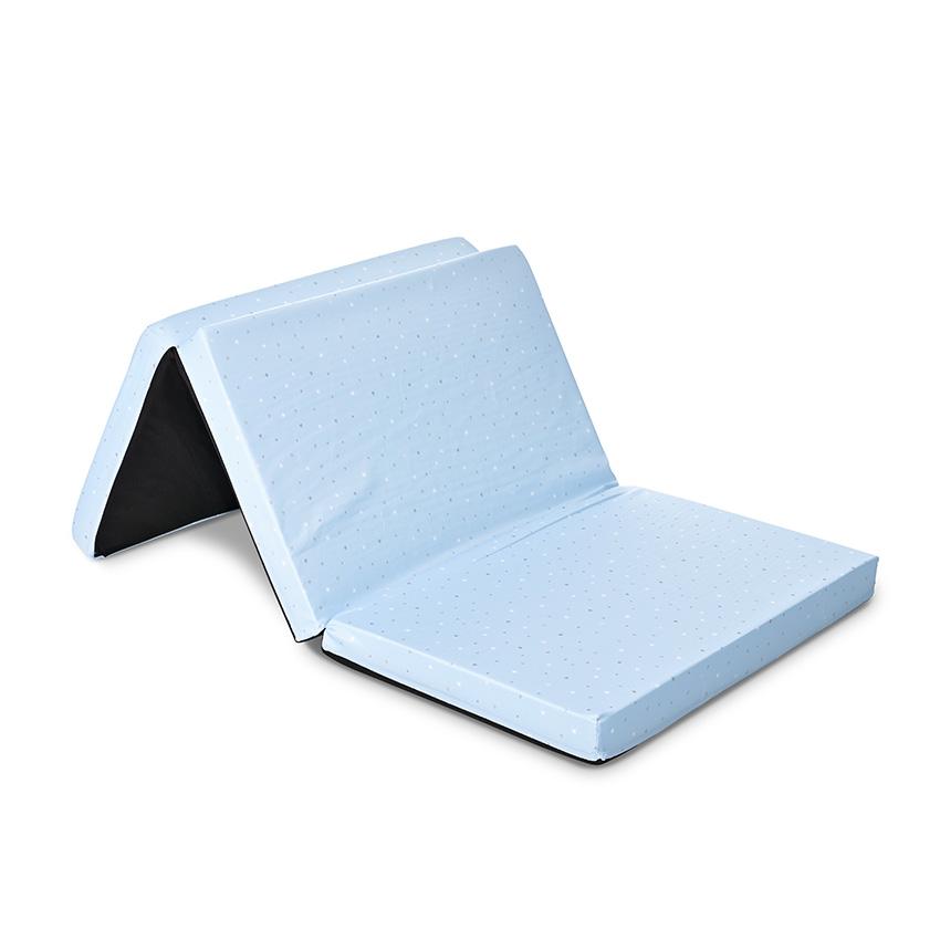 Saltea Pliabila de Voiaj Lorelli, 60x120x5 cm, Bear and - Blue Sky [ps:1389bdbd-da49-4b4d-97de-3da7ec1426e8]