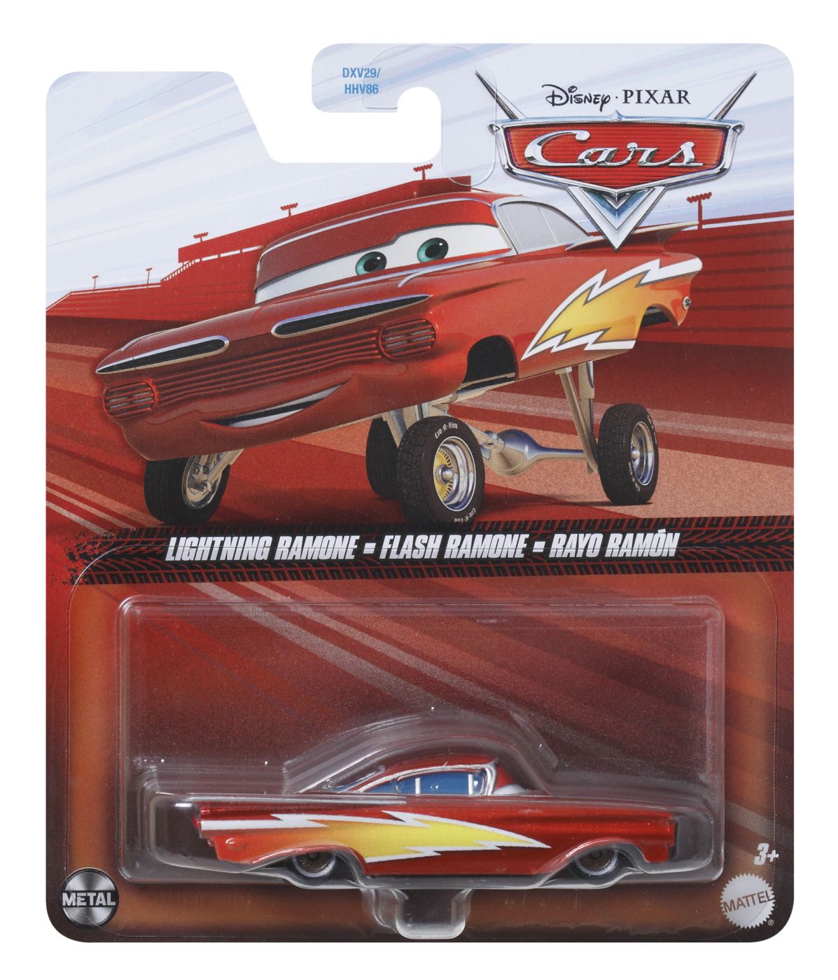 MASINUTA METALICA CARS3 PERSONAJUL RAYO RAMON [ps:aed8b63d-7f80-42b1-ae38-d0e2c4eeb49b]