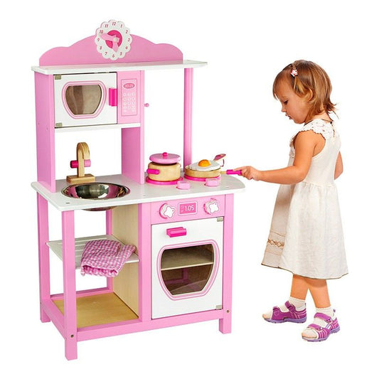 Bucătărie din Lemn Mică Prințesa Viga Toys - Default Title [ps:e2861d6a-a745-4ff3-b0da-eaae663add55]