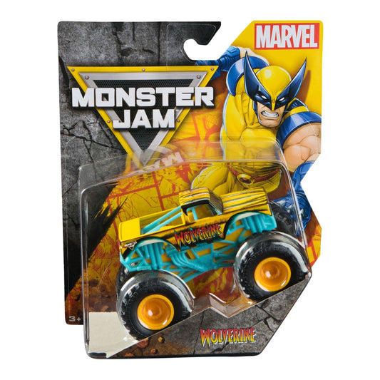 Monster Jam Marvel Camion Gigant Wolverine 1:64 - Spin - Default Title [ps:cc00acd5-d105-4be3-af53-57e795137c24]