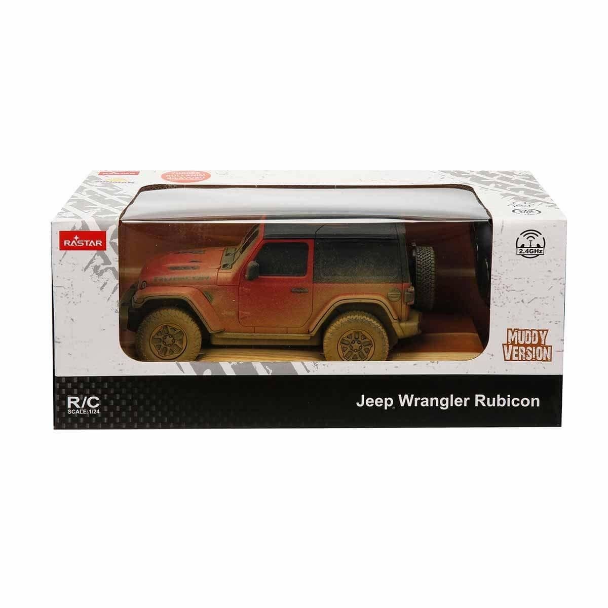 MASINA CU TELECOMANDA JEEP WRANGLER MUDDY ROSU CU SCARA - Roșu [ps:1b0d6d1f-89a9-4886-849a-d692ff198787]