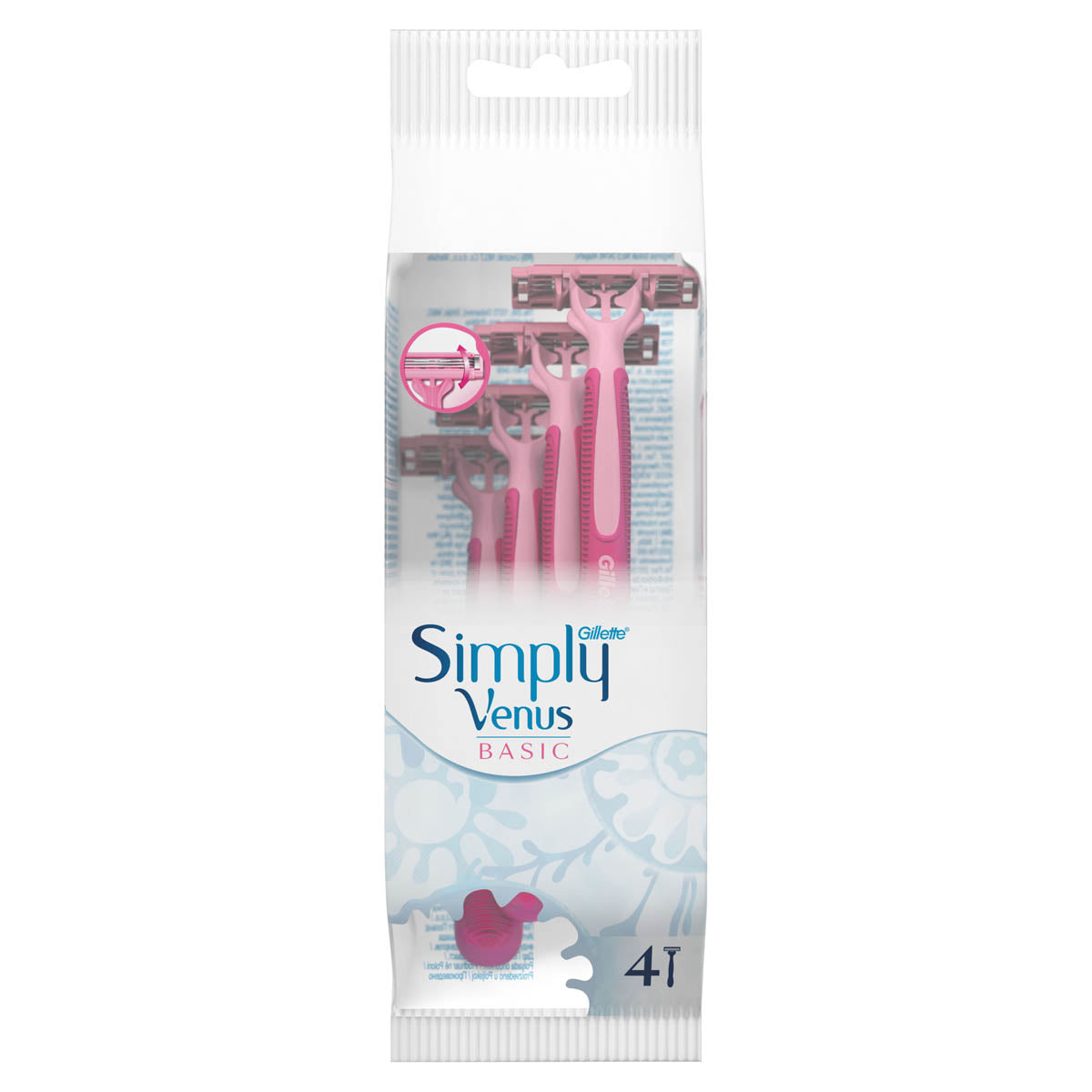 GILLETTE Venus Simply 3 Basic, aparat de ras, 4 buc [ps:3e388692-1da9-435e-89e1-3c8d4dd5997f]