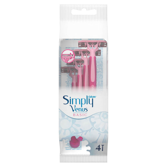 GILLETTE Venus Simply 3 Basic, aparat de ras, 4 buc [ps:3e388692-1da9-435e-89e1-3c8d4dd5997f]