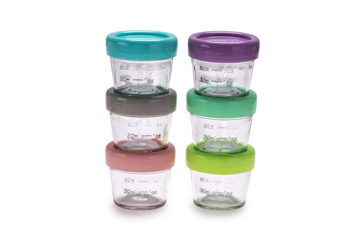 SET 6 RECIPIENTE STICLA PENTRU HRANA BEBE, MELII, 118 ML - Default Title [ps:b6824d50-6156-4be9-bd74-f3090727f568]