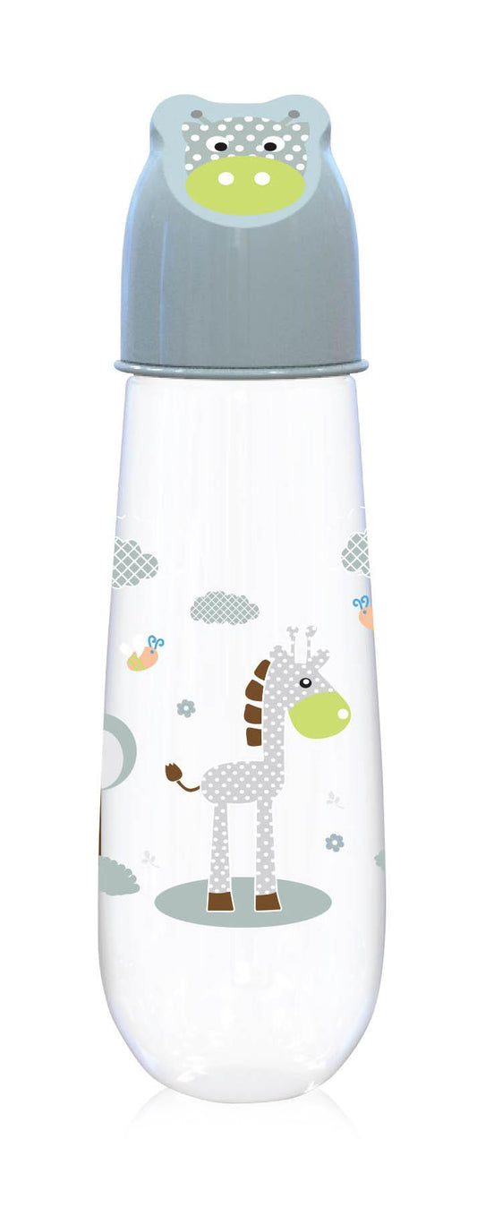 Biberon Lorelli Character Hood 250ml Animale, Green - Verde [ps:42bd2599-b986-429a-8ba8-bb2168de46b4]