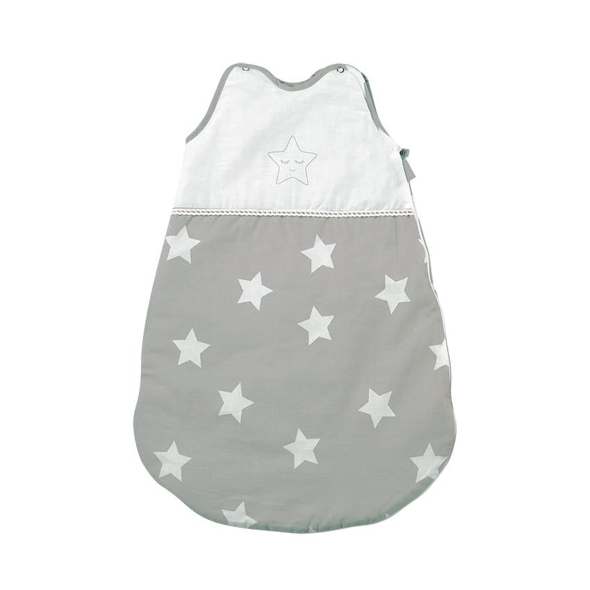 Sac de dormit vară Lorelli Stars Pale Blush (0-6 luni) - Stars Grey [ps:3d1b7e0d-9aee-47df-8a6d-ddfe359ca79e]
