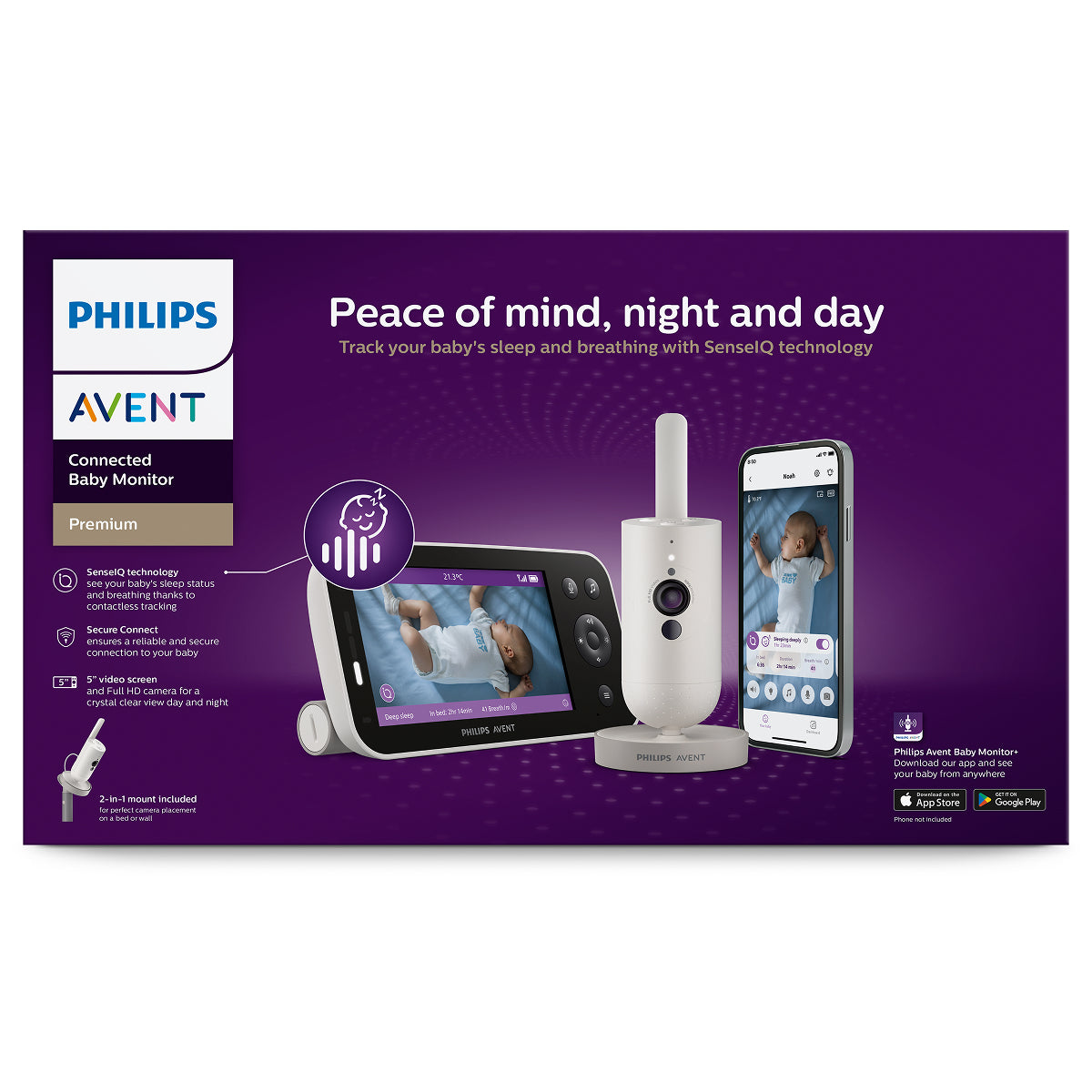 PHILIPS SCD971/26 Avent Baby Monitor, monitor video, 1 buc [ps:fc73e38c-6e2b-41ed-8b48-45fe54d80a4f]