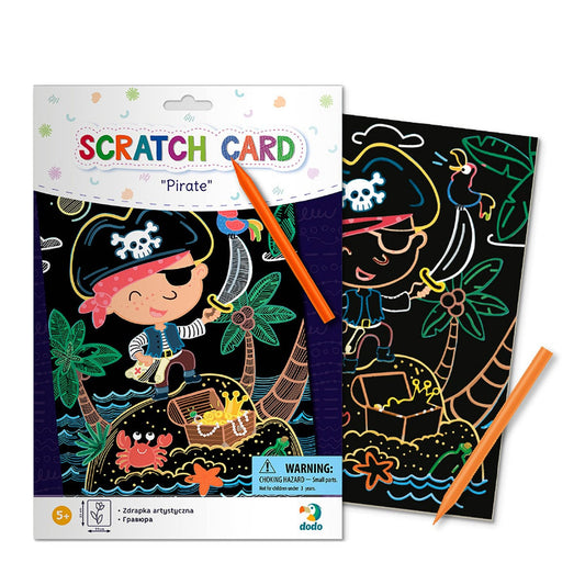 Set Creativ de Răzuit Pirati Dodo Toys | Jucărie Creativă - Default Title [ps:b5e8c040-8eea-45f7-a9bb-9ecc5b295fef]