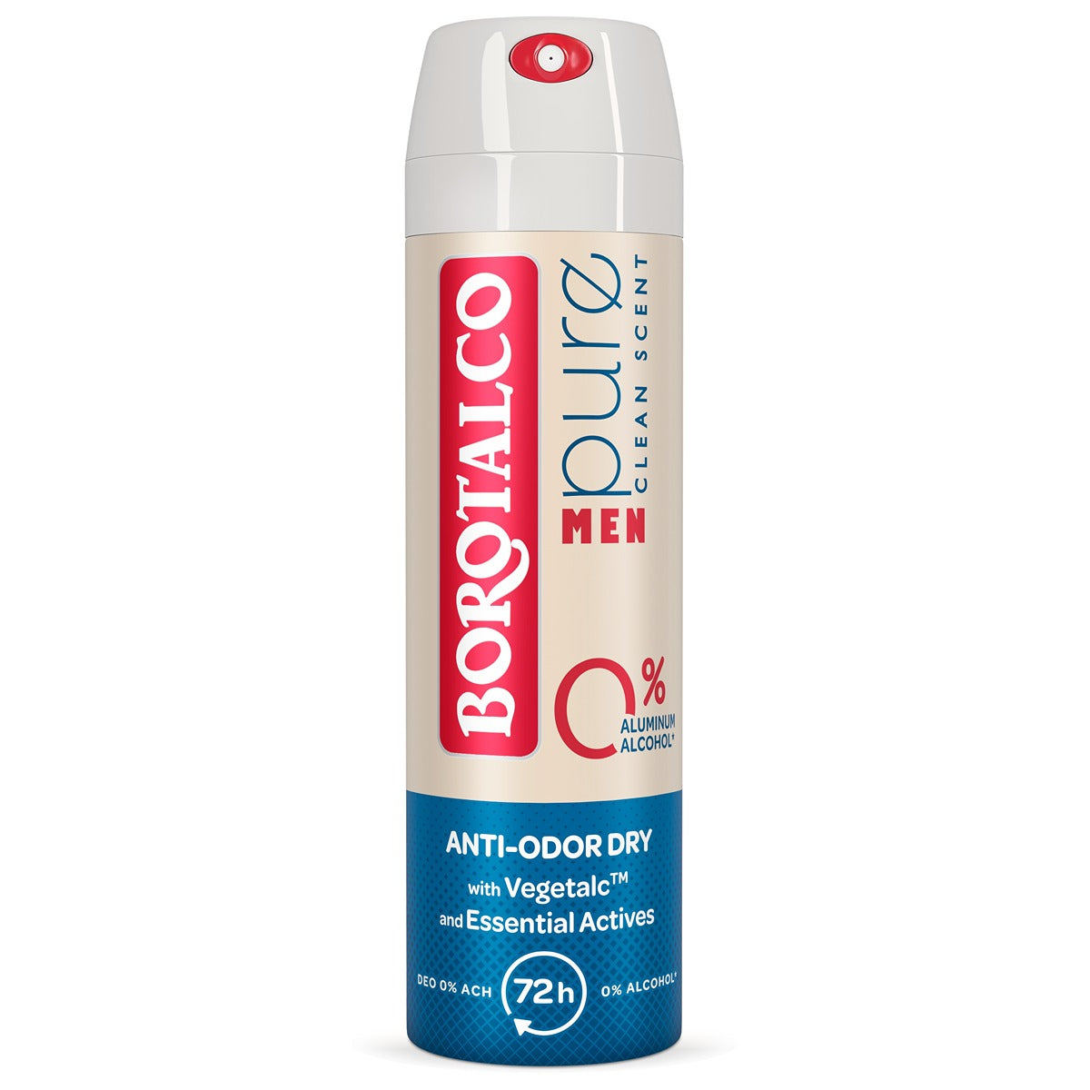 BOROTALCO Men Pure, deodorant, spray, 150 ml [ps:17bb94d3-765e-48ff-be0b-f70fef346aa4]