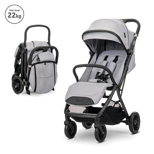 Cărucior Lorelli Calista, Pliere Automată, Black | 0-48 luni - Grey [ps:a5ca419b-6458-47de-b25c-2f3d4db31e22]
