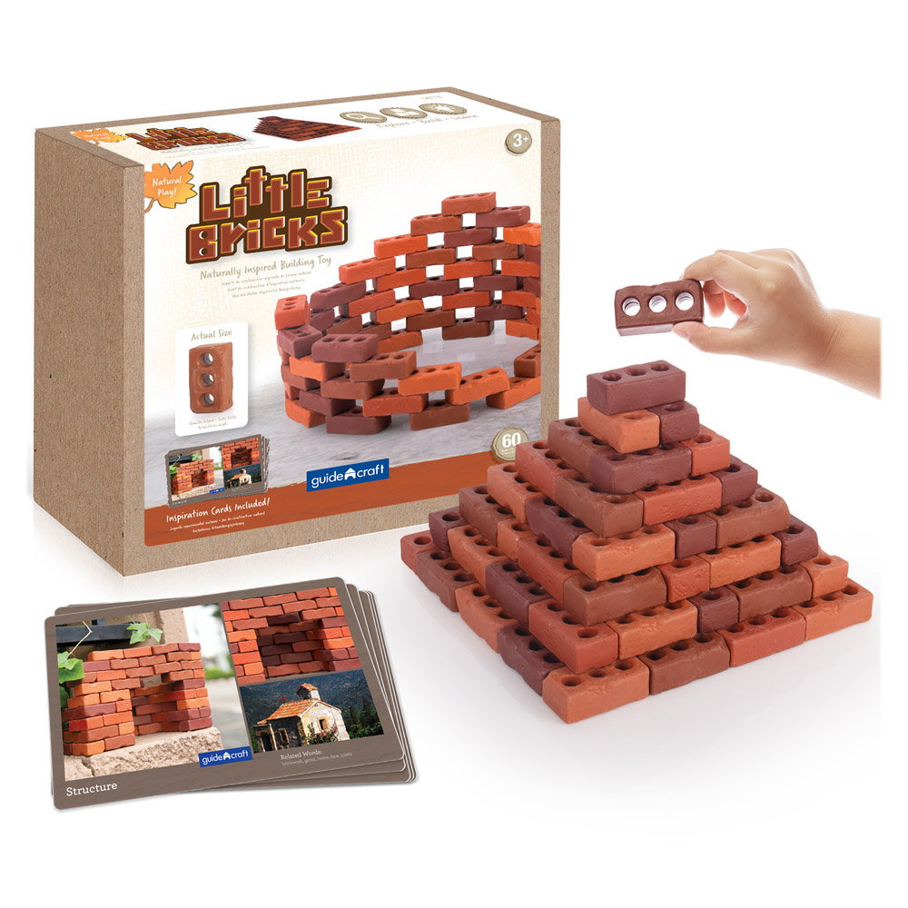 Little Bricks Guidecraft - Set 60 Piese Construcție - Default Title [ps:e563ecd9-72b2-4ef6-ac2d-e2b40cd0e2d5]