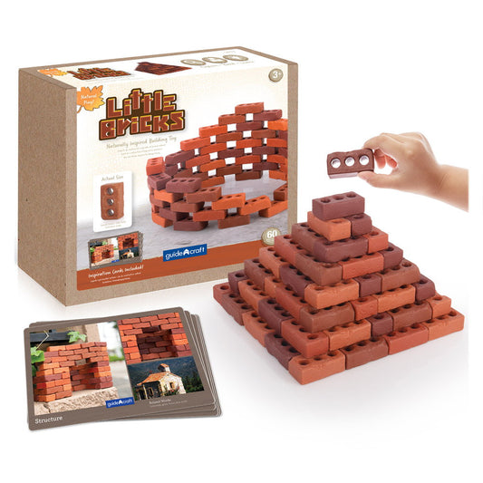 Little Bricks Guidecraft - Set 60 Piese Construcție - Default Title [ps:e563ecd9-72b2-4ef6-ac2d-e2b40cd0e2d5]