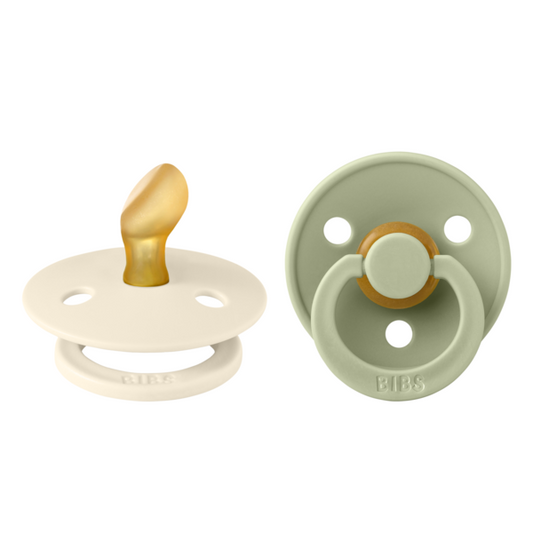 Set 2 Suzete BIBS Colour Latex, Anatomice, 0 luni - - Sage [ps:6773e297-ec76-4333-86c9-05879a762f04]