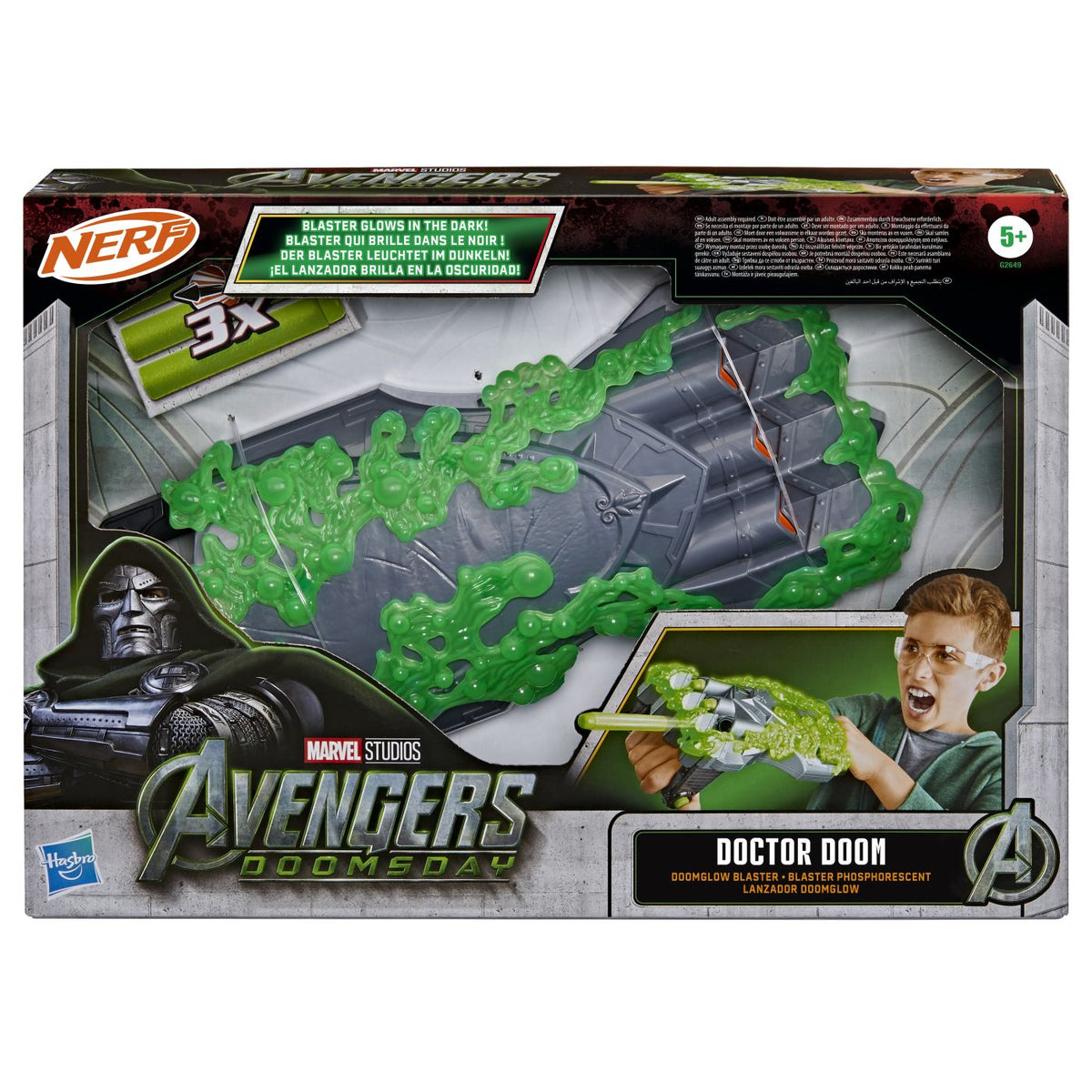 Nerf Blaster Avengers Doomsday Doctor Doom - Hasbro - Default Title [ps:544e2f48-b6c1-4f1b-9803-b9096a9c0a39]