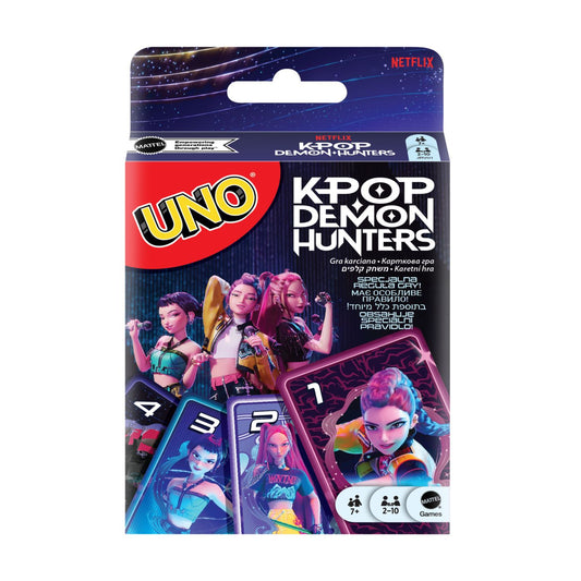 Joc de Cărți UNO K-Pop Vânători de Demoni - Mattel - Default Title [ps:9987ac60-0d50-43b4-81d7-74b48e97b287]