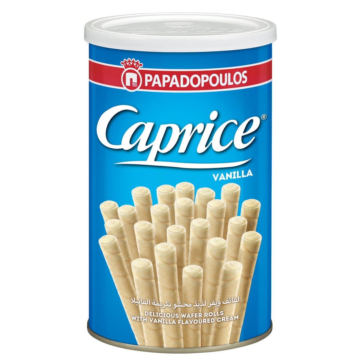CAPRICE, rulouri, de napolitane cu vanilie, 115 g [ps:239fef5c-a7bc-4aa5-8b46-084cd0e9d2a3]