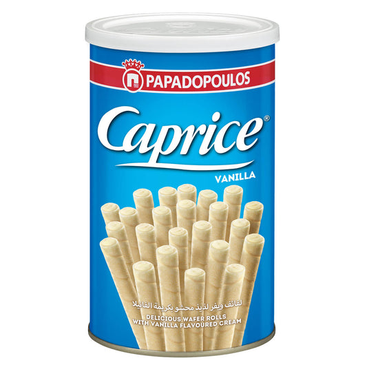 CAPRICE, rulouri, de napolitane cu vanilie, 115 g [ps:239fef5c-a7bc-4aa5-8b46-084cd0e9d2a3]