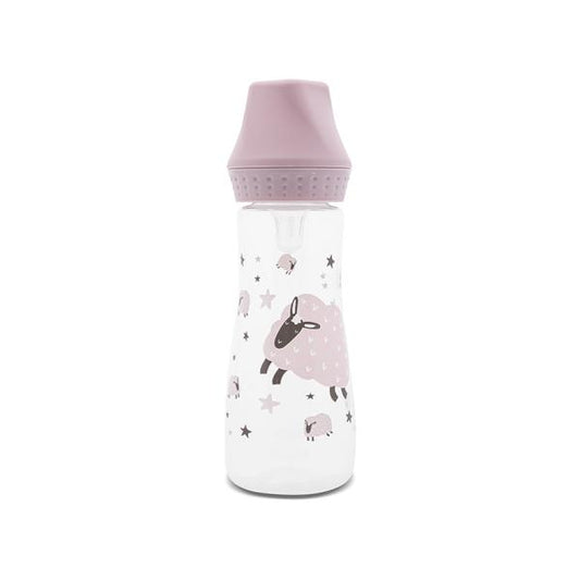 Biberon Lorelli My Friend, 250ml, Tetină Silicon, Iceberg - Mellow Rose [ps:098b42a7-c631-47b0-ad88-785fa039e672]