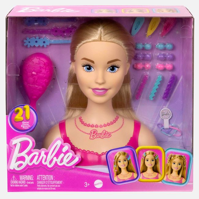 Barbie Cap Papusa de Coafat Mattel - Jumbo - Default Title [ps:4dff0c33-d9d3-4d46-a8b6-4daf8e2d09aa]