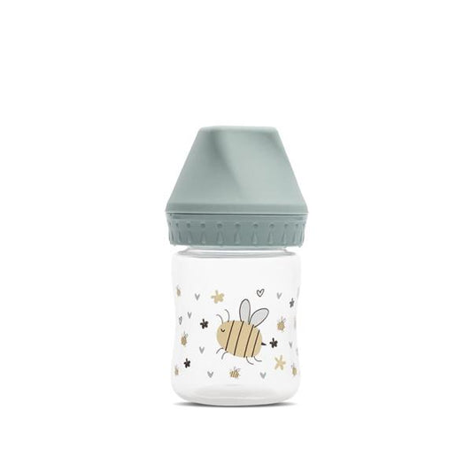 Biberon Lorelli My Friend Gat Larg, 0 luni+, 125ml - Iceberg Green [ps:01d8542e-6435-4b6d-a5ff-1ab17168517a]