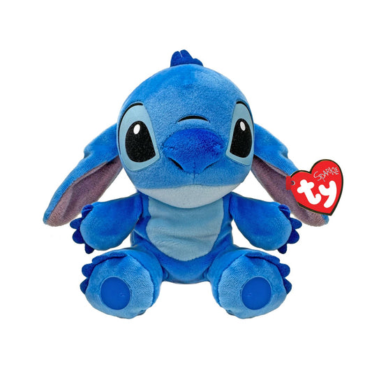 PLUS TY 15CM BEANIE BABIES DISNEY LILO STITCH ALBASTRU [ps:b7de383f-dd06-4862-9d64-2eea5a344823]