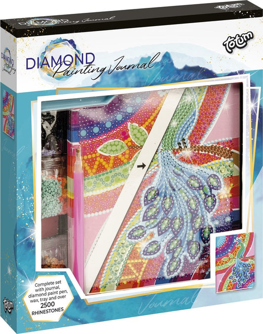 Set DIY Jurnal Lotus Mandala cu Diamante, Totum - Paun [ps:7754a59a-8bb2-46a3-9c45-5a67c3fe4671]