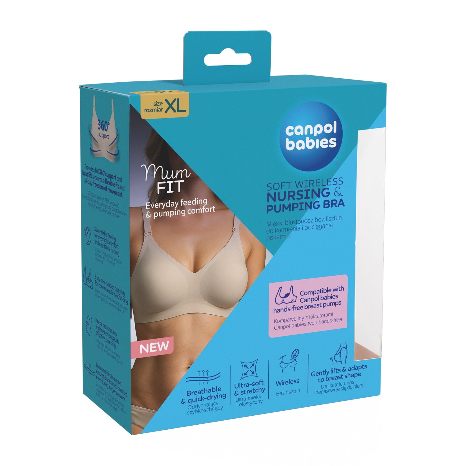 Sutien de alăptare MumFit, mărimea 2XL 78/017 [ps:331140c4-2172-4184-9344-515dfa6a902d]