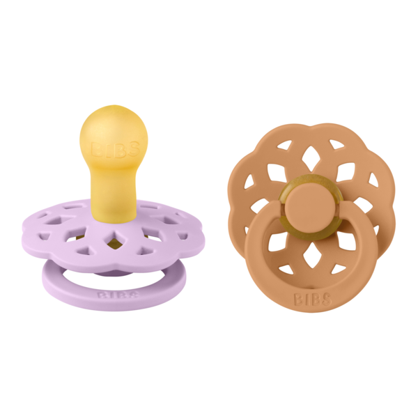 Set 2 Suzete BIBS Boheme Latex, 0 luni, Mauve/Violet Sky - Violet Sky/Pumpkin [ps:7ad9a3bb-18b0-4ed0-b31a-311d8c24da6a]
