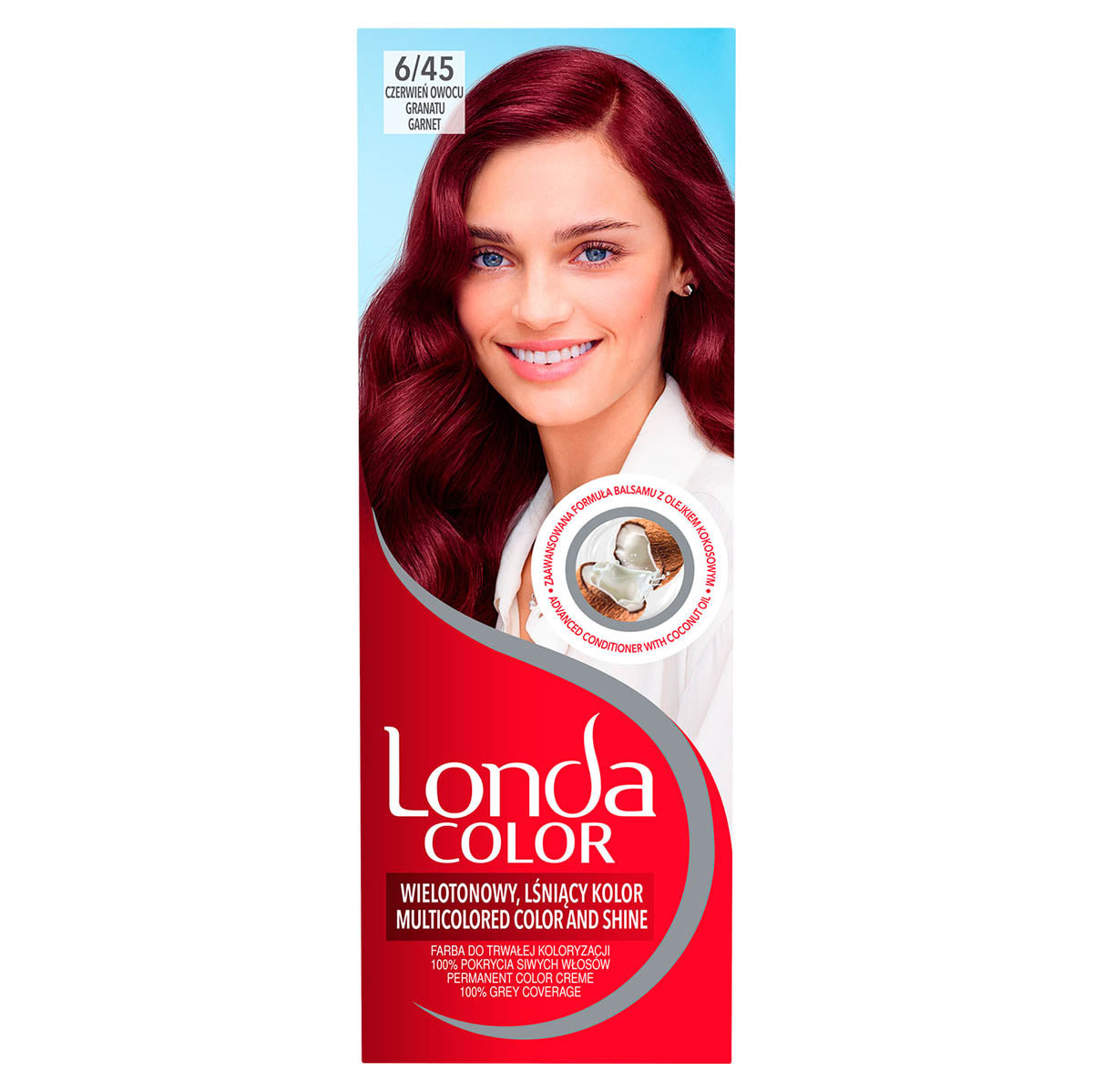 LONDA Color, vopsea de par, nuanta rosu granat, nr 6/45 [ps:2aa94800-d63a-4771-a0f5-0bc5a266254b]