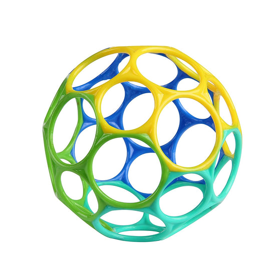 Minge Oball Classic Easy-Grasp Bright Starts - Multicolora - Albastru [ps:8fa87b6a-7b28-4dc5-9c84-ccc471c98b3d]