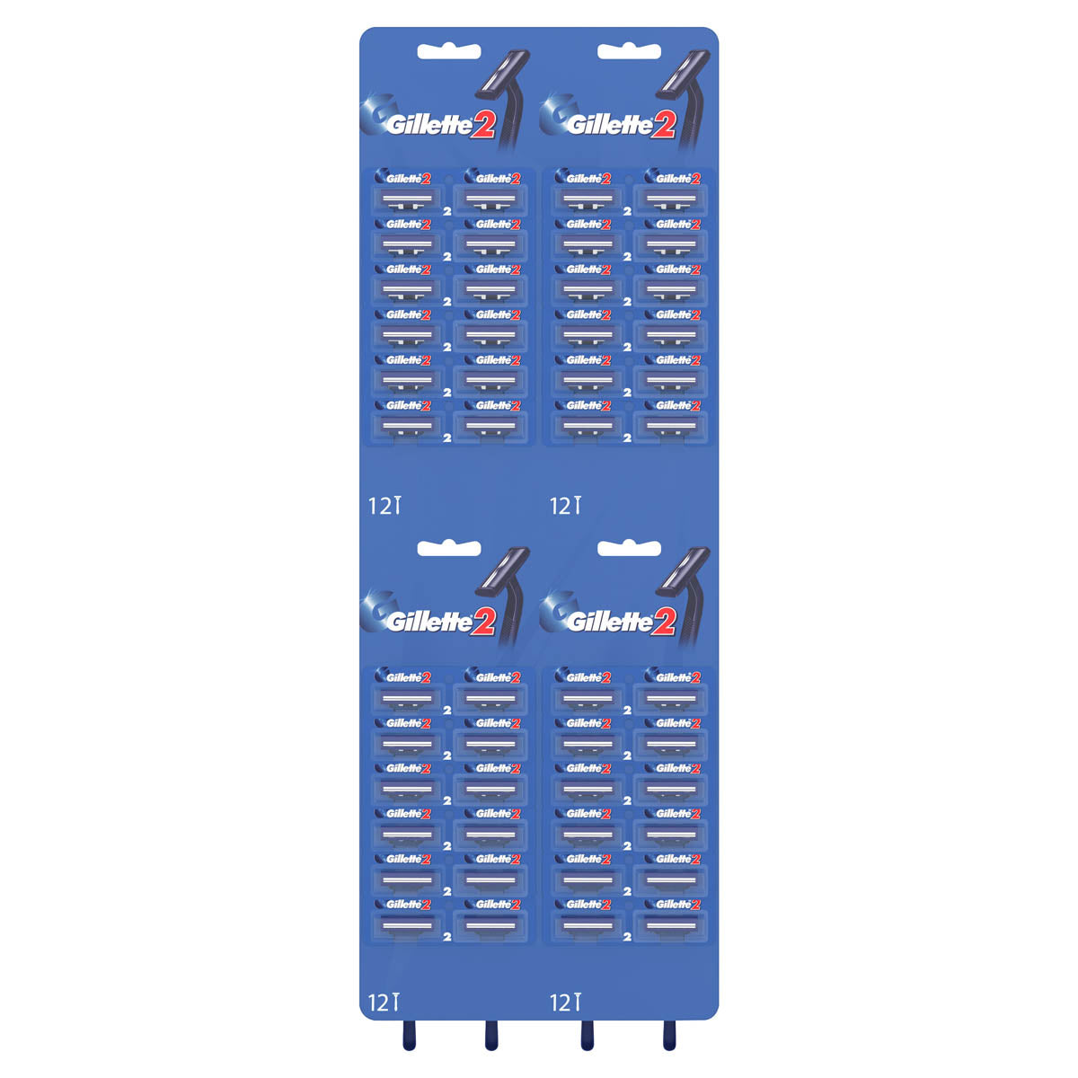 GILLETTE 2 Card 48 buc, aparat de ras, 1 buc [ps:50be72b7-82d5-4d47-af9c-079ec6ffc281]
