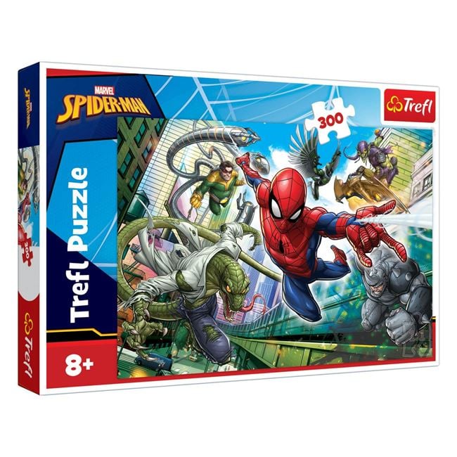 Puzzle Spiderman & Eroi 300 Piese Trefl - Jumbo - Default Title [ps:51fcbe08-57d0-4b56-9691-77641d110532]