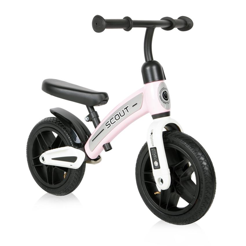 Bicicletă Echilibru Lorelli Scout Air, Roți Cauciuc, Roșu - Roz [ps:b4820705-8edc-4b49-a92a-e5eb15ecbd56]