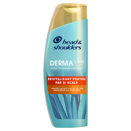 HEAD&SHOULDERS Derma X Pro Revitaliser, sampon, pentru scalp uscat si par deteriorat, 300 ml [ps:63c79e3c-840b-4d80-87f4-a859eb221bb3]
