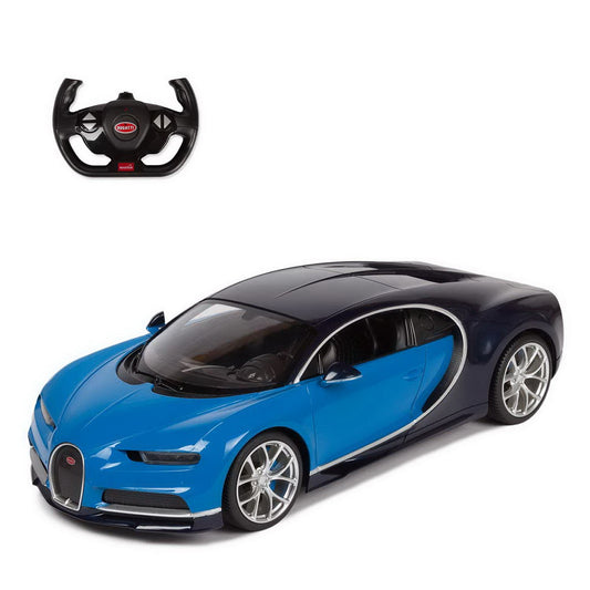 MASINA CU TELECOMANDA BUGATTI CHIRON ALBASTRU SCARA 1 LA - Albastru [ps:c779794b-bebc-4cab-a63d-90a198dff70c]