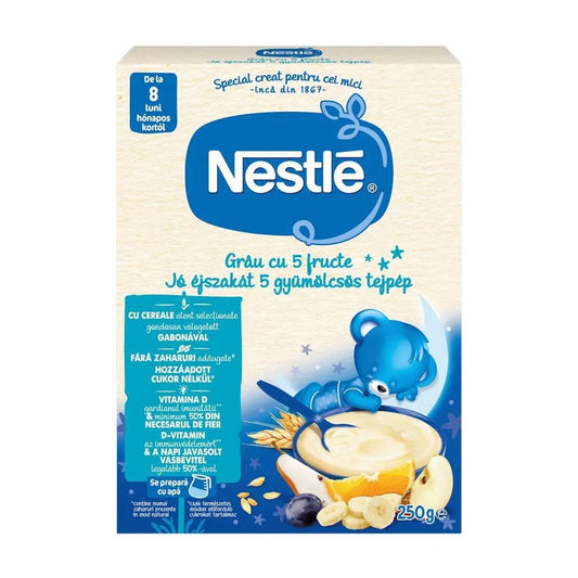 NESTLE Baby, cereale, Somn Usor, grau cu 5 fructe, 250 g - Default Title [ps:101300d0-cc5e-4d47-938f-932f8326da4b]